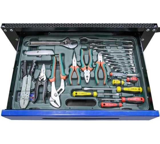 Тележка с инструментом AIST 146 пр. 4-32мм SL-гр 6 ящиков 0-901146M 00-00024693