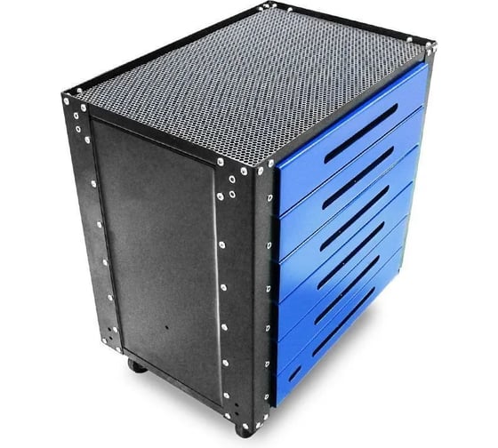 Тележка с инструментом AIST 141 пр. 4-32мм, 1/4 ,1/2, SL-гр 6 ящиков 0-901141M 00-00024694