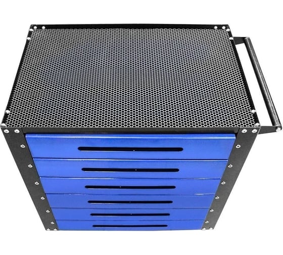 Тележка с инструментом AIST 98 пр. 4-32мм SL-гр 6 ящиков 0-901098M 00-00024691