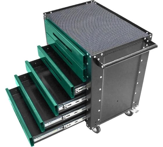 Тележка с инструментом AIST 101 пр. 4-32мм, 1/4 ,1/2, SL-гр 6 ящиков 0-901101M 00-00024692