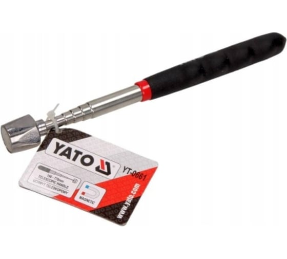 Магнитный захват YATO 250х750мм, телескопический YT-0661