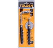 Магнитный телескопический захват TOLSEN 245-800 мм, до 2.2 кг, LED, гибкий, зеркало телескоп. Ø 50 мм, 240-700 мм 66005