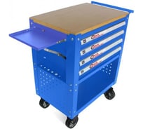 Инструментальная тележка FORCEKRAFT 4-полочная 19331 FK-1141374B