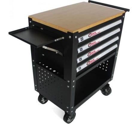 Инструментальная тележка FORCEKRAFT 4-полочная 19329 FK-1141374