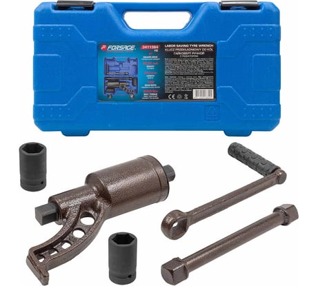 Гайковерт ручной с редуктором Forsage 1" головки 32, 33 мм, длина 270 мм, передаточное число 1:68, 6200 Н/м) F-3411384 HS(60009)