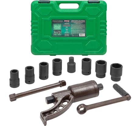 Гайковерт ручной с редуктором Rockforce 1" головки 24, 27, 30, 32, 33, 38, 41 мм, адаптер 1", длина 270 мм, передаточное число 1:58, 4800 Н/м RF-34122136 HS(60005)