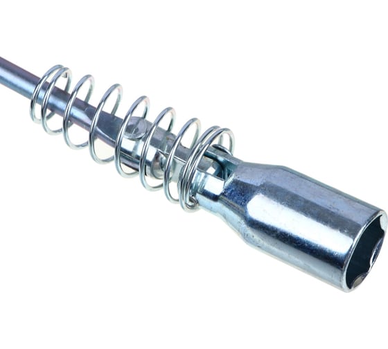 Ключ свечной карданный ЕРМАК X-PRO с резиновой вставкой, 21x500 мм 736-241