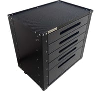 Инструментальная тележка Great Wolf 5 ящиков, колеса с тормозом, серая GWT-G5