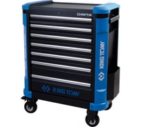 Инструментальная тележка KING TONY 7 ящиков 87G31-7B-BK