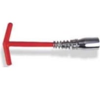 Ключ свечной AIRLINE Т-образный, с карданом, 16x500 мм, с резиновым фиксатором и пружиной ATAC029