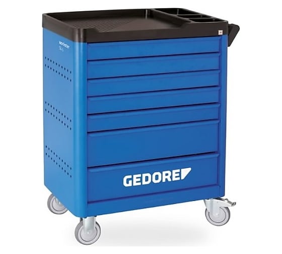 Инструментальная P-Тележка GEDORE с 6 выдвижными ящиками 3100707