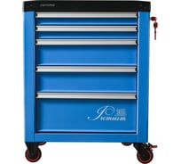 Инструментальная тележка Ferrum Premium с 5 ящиками 12/305-5015/5015