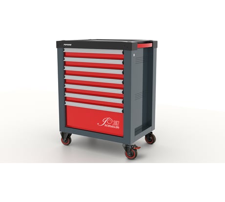 Инструментальная тележка Ferrum Premium с 7 ящиками 12.307-7016/3000