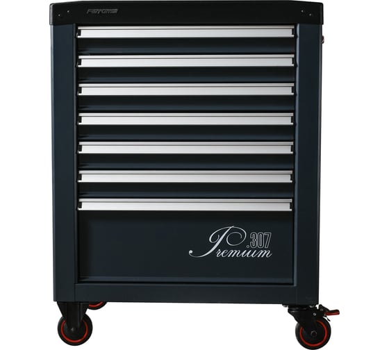 Инструментальная тележка Ferrum Premium с 7 ящиками 12.307-7016/7016