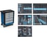 Тележка инструментальная AutoMeister 7 ящиков (RAL5015/RAL7040) с набором инструмента 218 предметов 79481 1