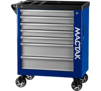 Тележка инструментальная МАСТАК НОВА 7 выдвижных ящиков, синяя 521-07580B