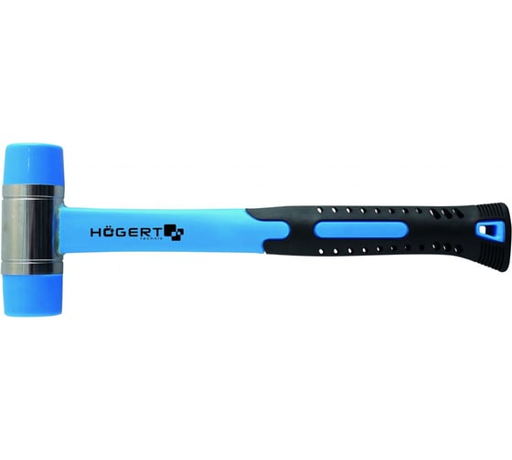 Рихтовочный молоток HOEGERT TECHNIK 600 г, с рукояткой из стекловолокна HT3B048