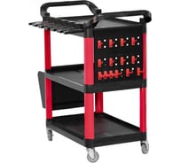 Тележка для детейлинга с 3мя полками A1 Tools 1+2 ЛОТКА (отдельно) 100ST017 + 2 ЛОТКА