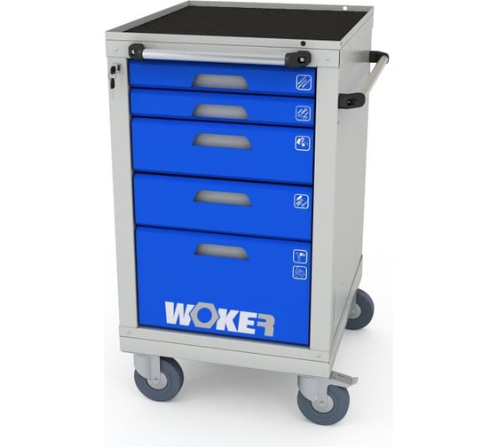 Мобильная тумба для инструментов ДВК WOKER PRO 05 M ER-00039035 1