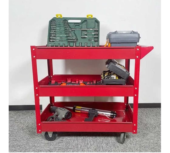 Тележка для хранения инструментов с 3 полками A1 Tool Cart Tools 100ST311