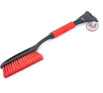 Щетка для очистки снега ARNEZI 60 см, со скребком и мягкой ручкой A0401042