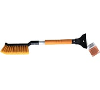 Щетка от снега и льда с мягкой щетиной + скребок LAVITA 52*10 см, LA 250216