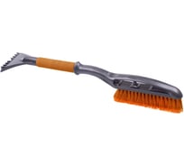 Щетка от снега и льда с мягкой щетиной + скребок LAVITA 57*10,5см, LA 250219