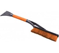 Щетка от снега и льда с мягкой щетиной + скребок LAVITA 56*10.5см, LA 250217