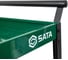 Тележка инструментальная SATA 3х-ярусная с перфорированной панелью 95222B 10
