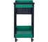 Тележка инструментальная SATA 3х-ярусная с перфорированной панелью 95222B 3