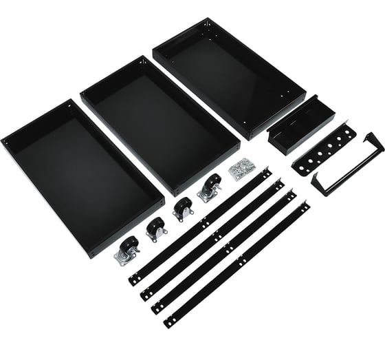 Тележка инструментальная передвижная AV Steel 3 полки AV-953003