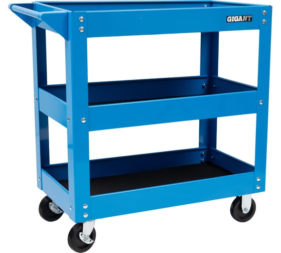 Инструментальная передвижная тележка Gigant с 3 полками GTTS-3 1