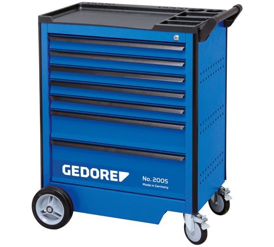 Инструментальная тележка с 7 ящиками, 308 шт GEDORE 2980304