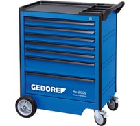 Инструментальная тележка с 7 ящиками 190 шт GEDORE 2980290
