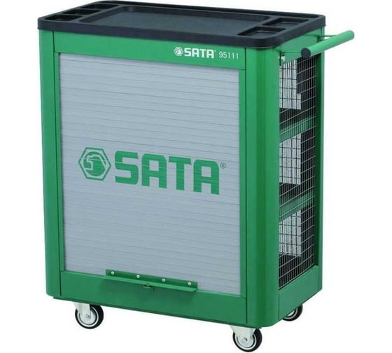 Тележка инструментальная Sata 4 лотка, 635x390x800 мм 95111