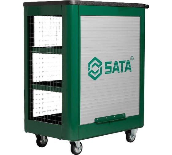 Тележка инструментальная Sata 4 лотка, 635x390x800 мм 95111