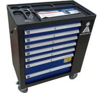 Тележка инструментальная МаякАвто 7-полочная с боковой секцией, 2507м