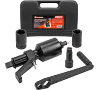 Набор инструмента: гайковерт ручной с редуктором в комплекте с головками Forcekraft FK-3411393(57661)