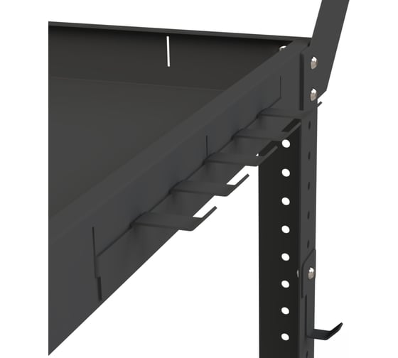 Тележка инструментальная ООО Металекс Тип 1 700x350x800 2-е полки (серый) / 118017