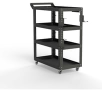 Тележка инструментальная ООО Металекс Тип 1 900x450x950 4 полки (серый) / 118106