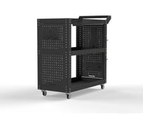 Тележка инструментальная ООО Металекс Тип 2 700x450x800 мм, 3 полки, серый 118178