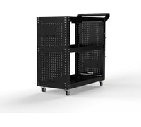 Тележка инструментальная ООО Металекс Тип 2 900x450x800 мм, 3 полки, черный 118194