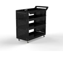 Тележка инструментальная ООО Металекс Тип 2 900x450x950 4 полки, черный 118224