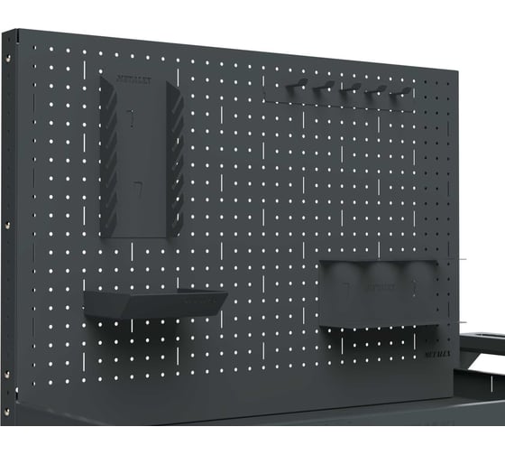 Тележка инструментальная ООО Металекс Тип 4 900x400x950 4 полки (серый) / 118327