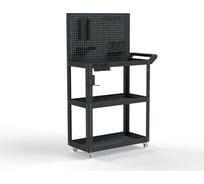 Тележка инструментальная ООО Металекс Metalex Тип 4 700x400x950 мм, 3 полки, серый 118293
