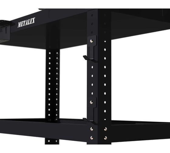 Тележка инструментальная ООО Металекс Metalex Тип 4 900x400x800 мм, 3 полки, черный 118303