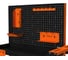 Тележка инструментальная ООО Металекс Metalex Тип 4 900x400x800 мм, 3 полки, оранжево-черный 118275 9