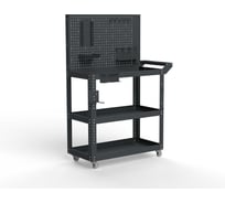 Тележка инструментальная ООО Металекс Metalex Тип 4 800x400x800 мм, 3 полки, серый 118288