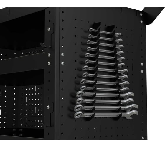 Тележка инструментальная ООО Металекс Тип 3 900x400x950 мм, 3 полки, черный 118421
