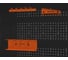 Тележка инструментальная ООО Металекс Тип 3 800x400x950 мм, 4 полки, оранжево-черный 118432 4